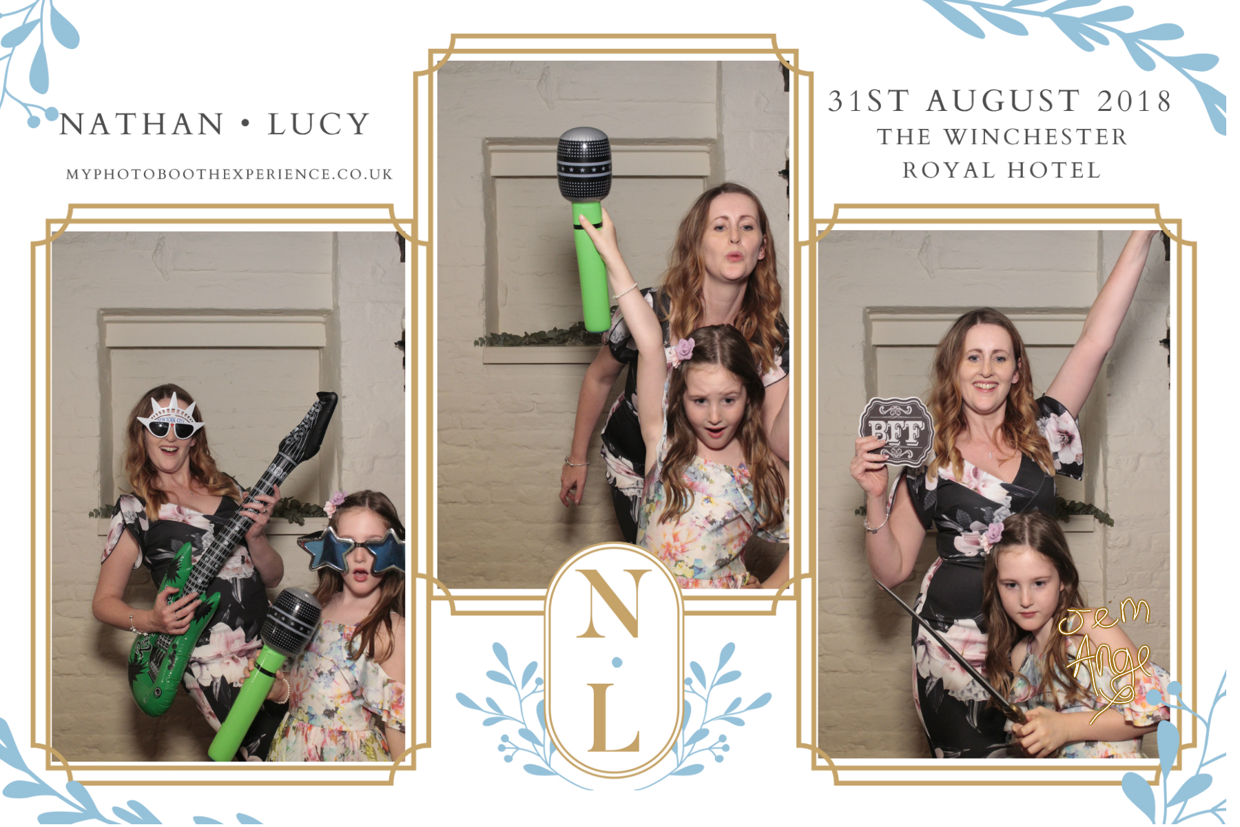 Nathan and Lucy’s wedding  | View more photos from the event at gallery.myphotoboothexperience.co.uk/u/MyPhotoBoothExperienceLtd/Nathan-and-Lucy’s-wedding